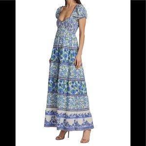 Alice + Olivia Rosalyn Tiered Maxi Dress